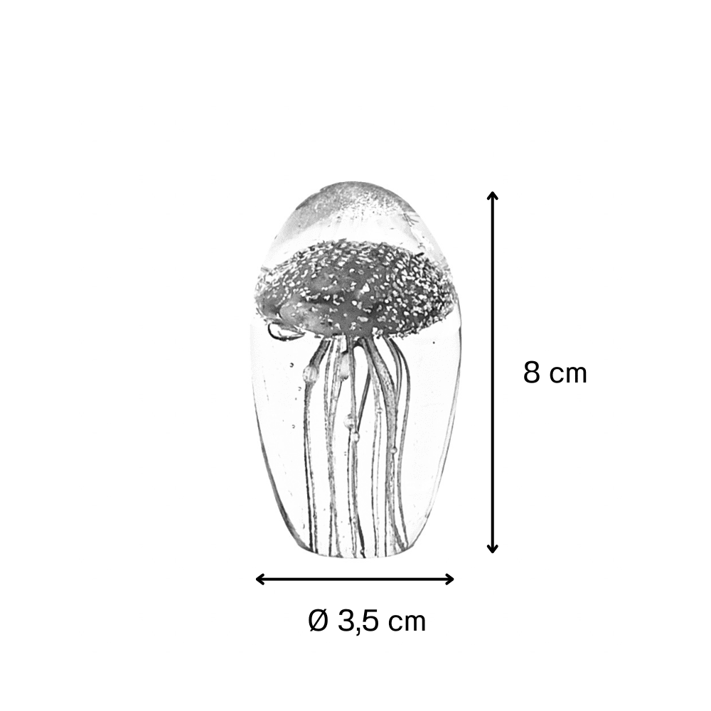 MEDUSA 3-TEILIGES SET, Glasfigur