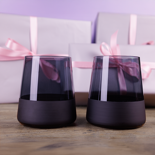 MOLUNA BLACK Trinkgläser Set 6 Stück