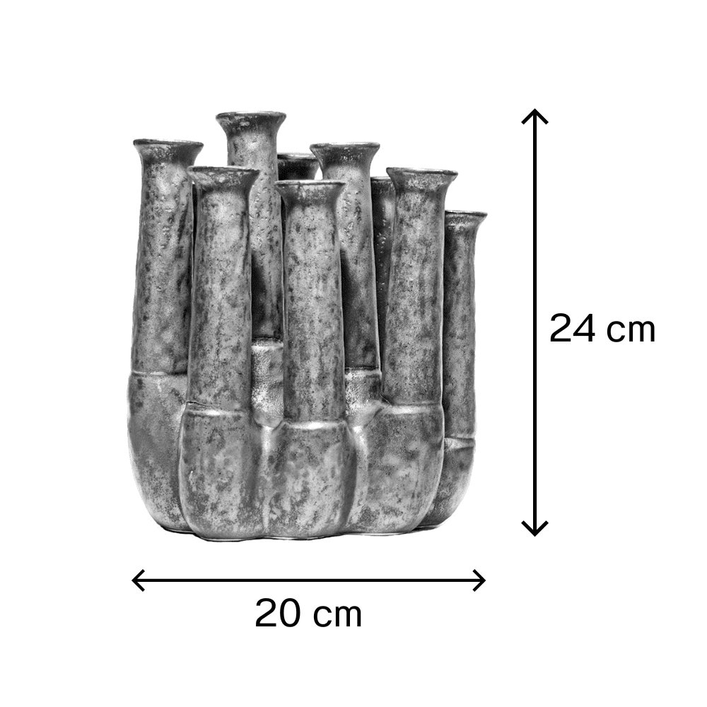 LEANJA, Vase bronze-matt