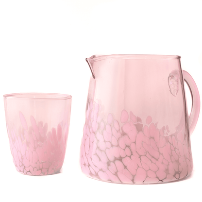 SPLASH! Glaskrug Set mit 4 Gläsern