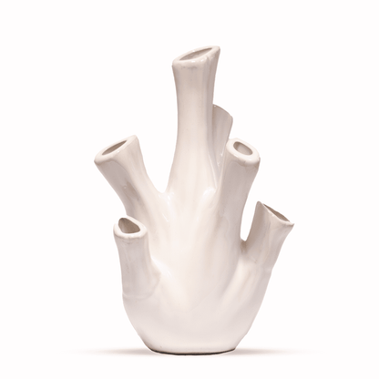 KORALI - Vase in crème