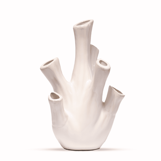 KORALI - Vase in crème