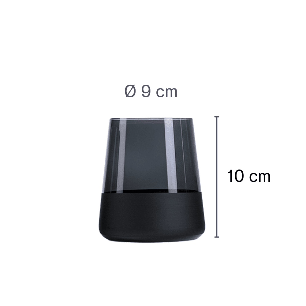 Moluna BLACK Trinkglas Vorteil-Set