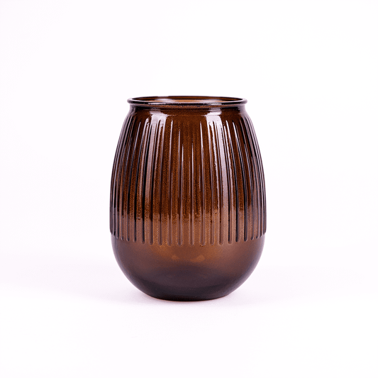 KEATON, Vase in Mocha Mousse