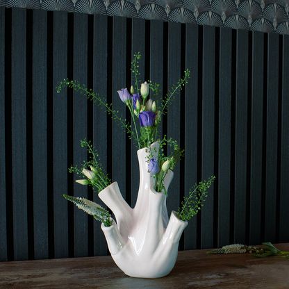 KORALI - Vase in creme